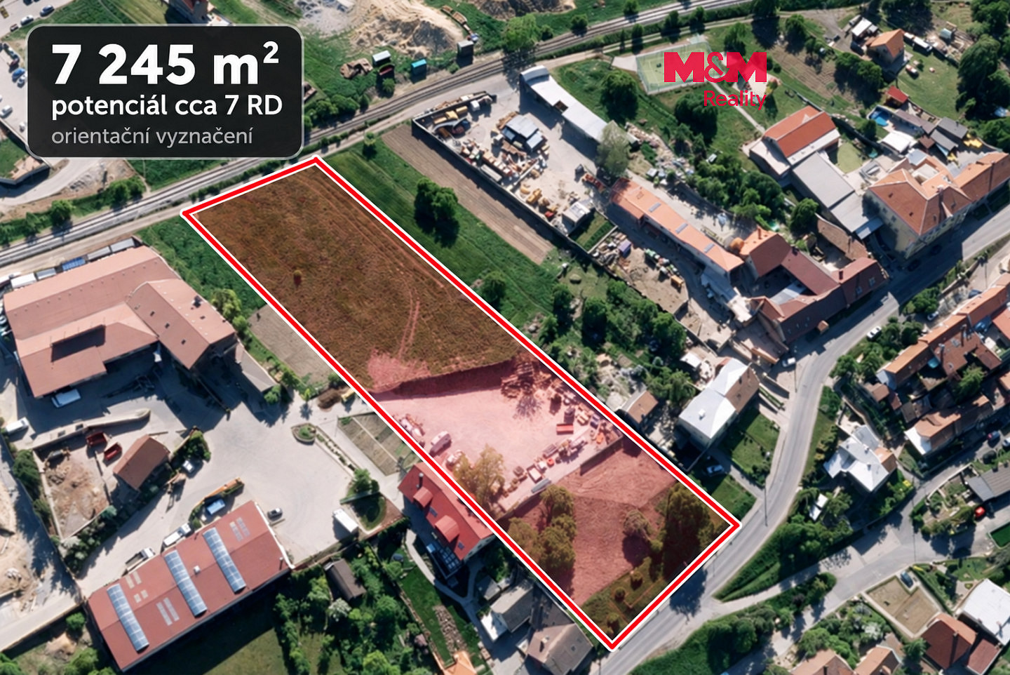 Prodej stavebního pozemku 7 245 m²