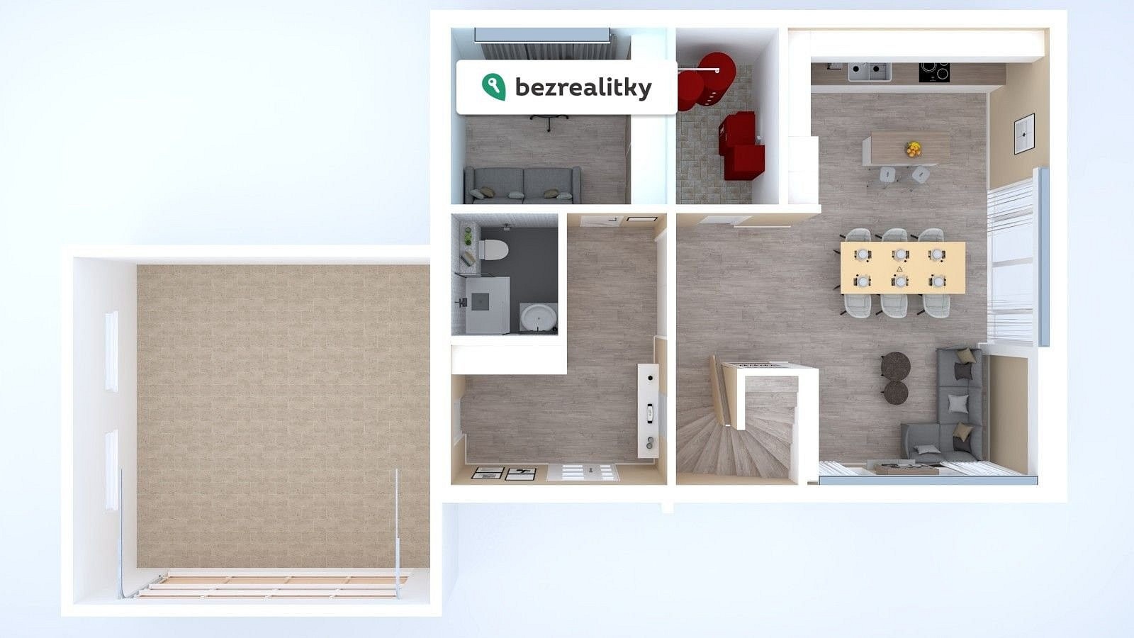 Prodej stavebního pozemku 900 m² — photo 3