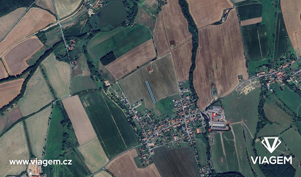 Prodej pole 2 180 m², Skuhrov – náhled fotky 3