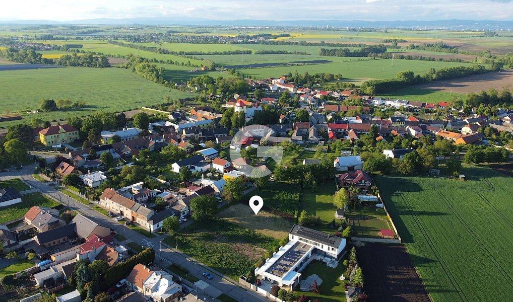 Prodej stavebního pozemku 936 m², Vrbátky – náhled fotky 3