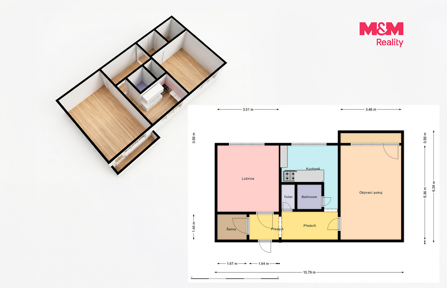 Prodej bytu 2+1 63 m² – fotografie 5