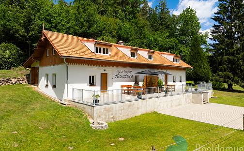 Prodej ubytovacího objektu 302 m², Rožmberk nad Vltavou, okres Český Krumlov