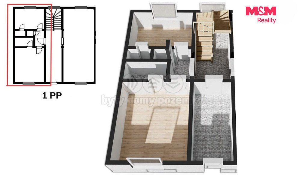 Prodej bytu 1+1 43 m², Praha – náhled fotky 5