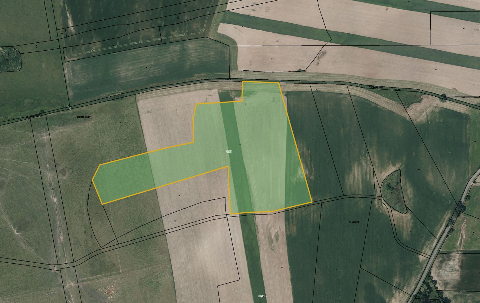 Prodej pole 58 583 m²