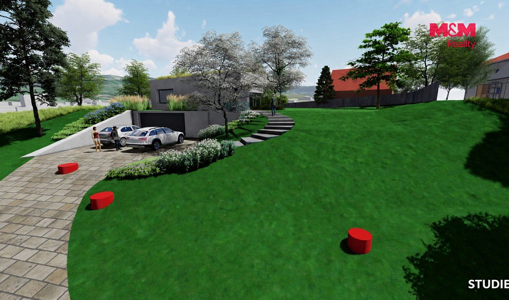 Prodej stavebního pozemku 1 500 m², Bystřice – náhled fotky 4
