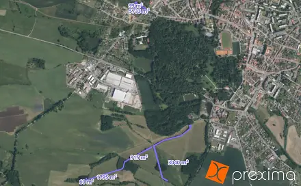 Prodej pozemku 2 244 m², Blatná, okres Strakonice