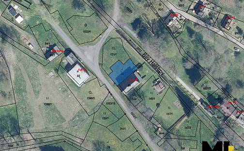 Prodej stavebního pozemku 277 m², Aš, okres Cheb