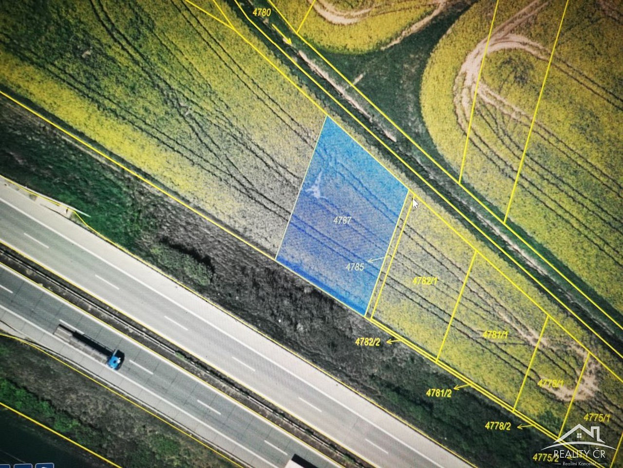 Prodej pole 787 m² – fotografie 3