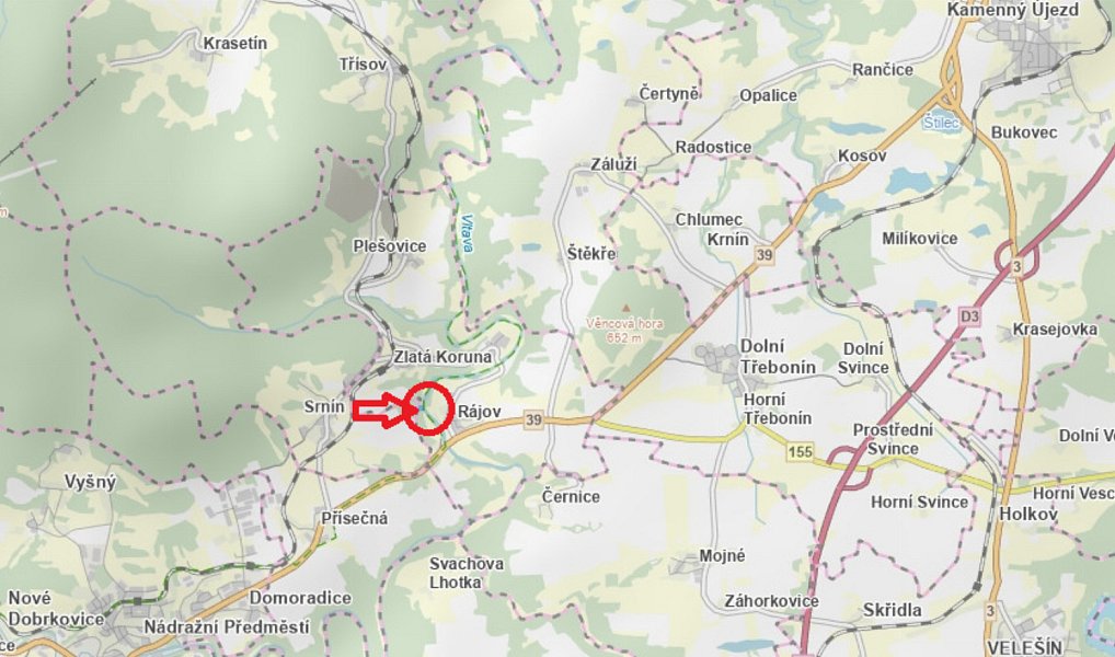 Prodej lesa 2 337 m², Zlatá Koruna – náhled fotky 9