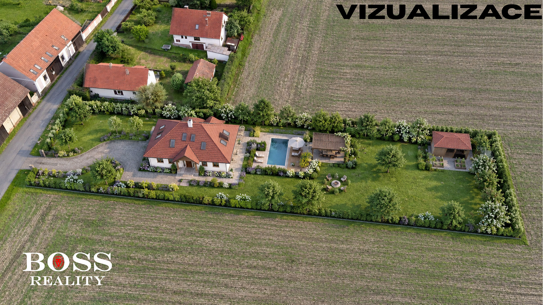 Prodej stavebního pozemku 2 750 m² – fotografie 2