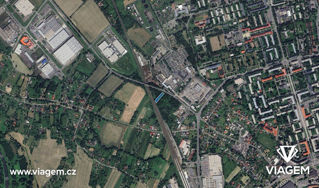Prodej stavebního pozemku 1 945 m², Karviná – náhled fotky 3