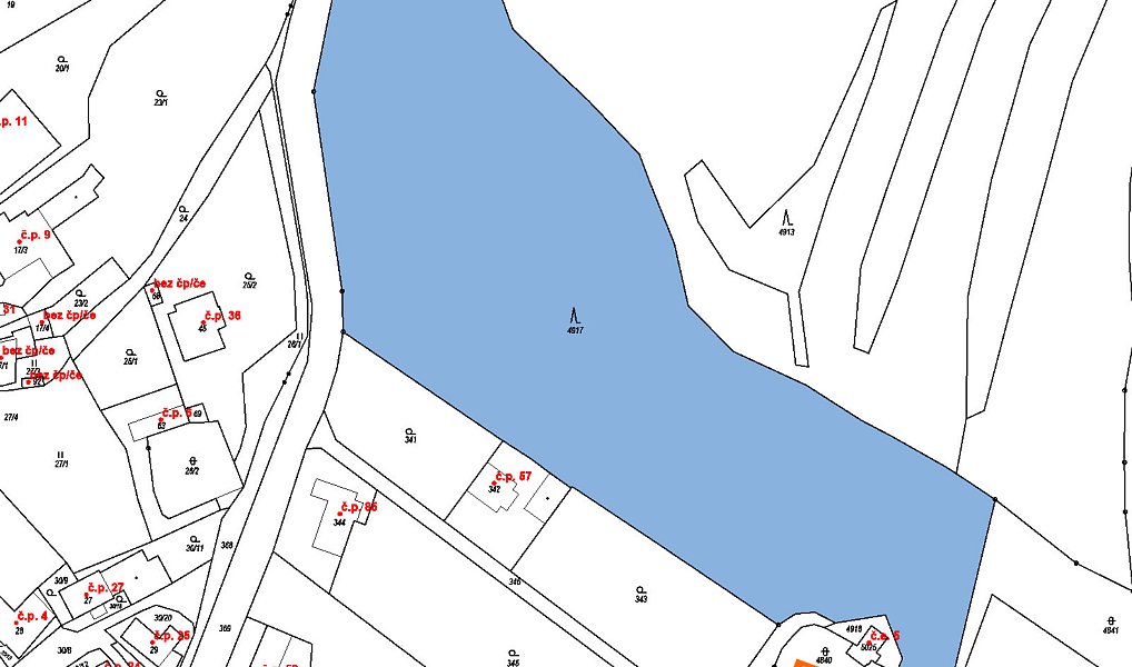 Prodej lesa 943 m², Prosetín – náhled fotky 2