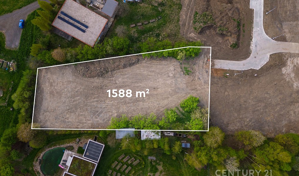 Prodej stavebního pozemku 1 588 m², Starý Jičín – náhled fotky 3