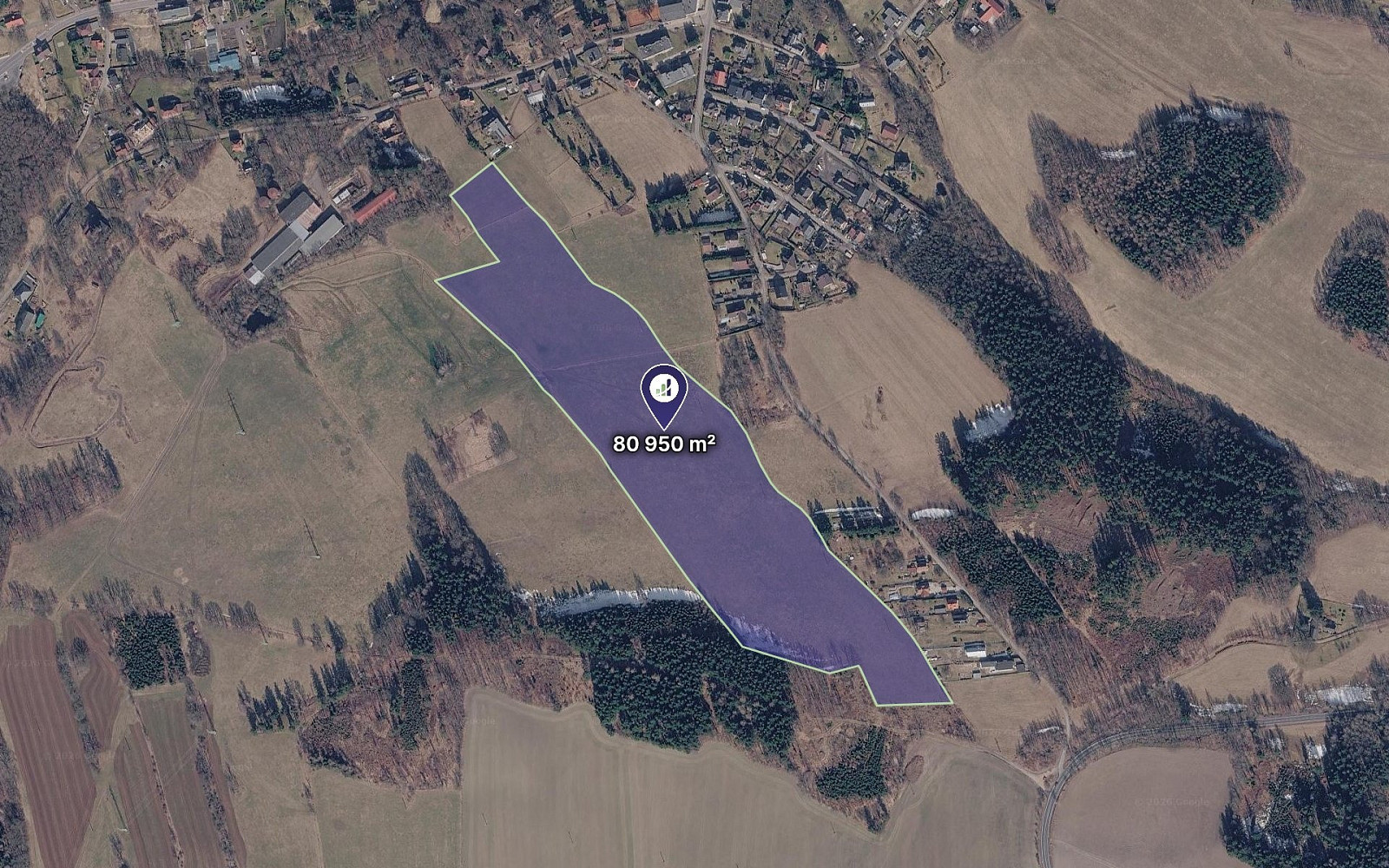 Prodej louky 40 475 m²