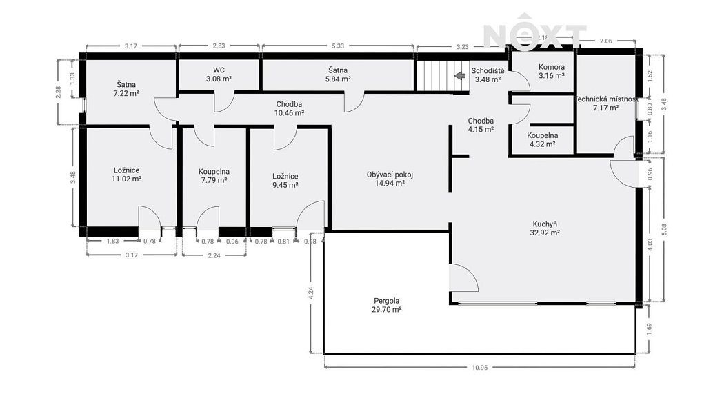 Prodej domu 258 m² s pozemkem 2 038 m², Černá u Bohdanče – náhled fotky 11
