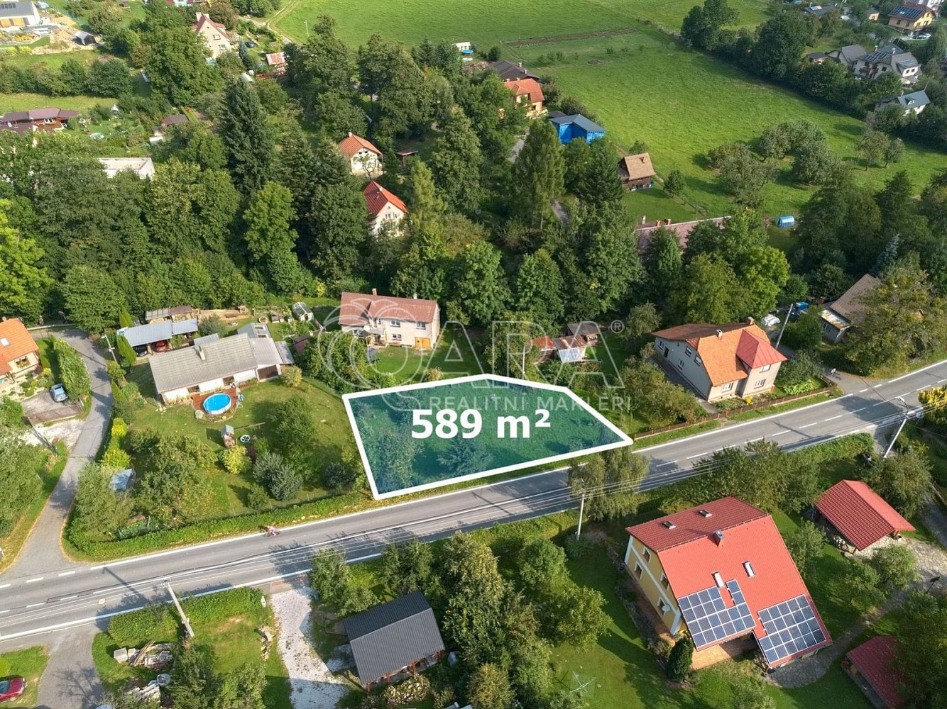 Prodej stavebního pozemku 589 m² – fotografie 5