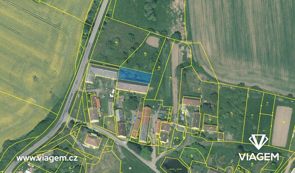 Prodej zahrady 573 m², Vidice – náhled fotky 2