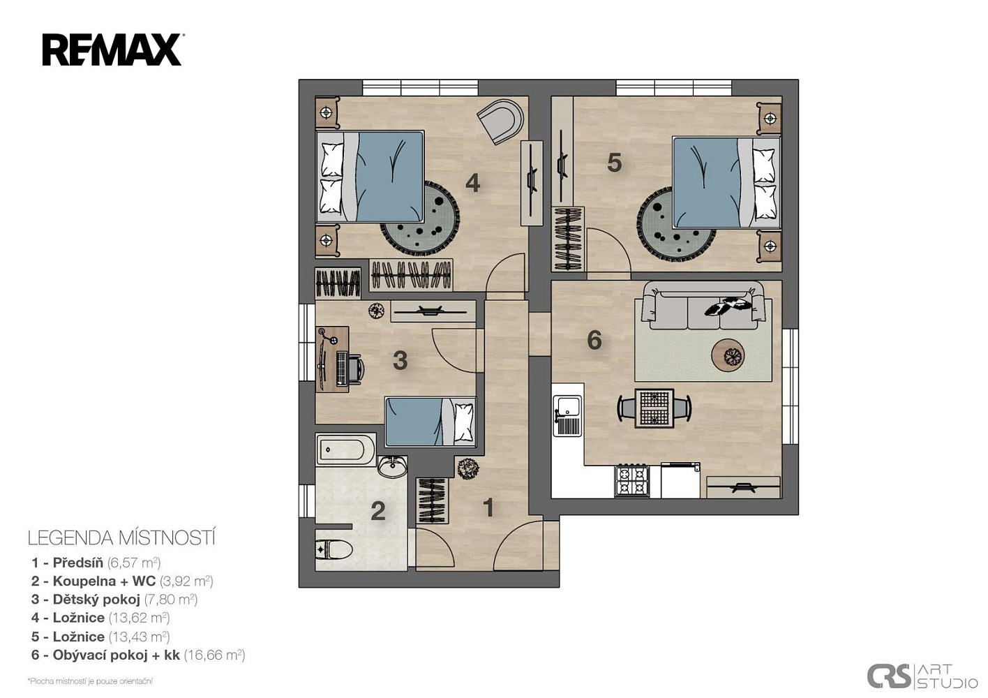 Prodej bytu 4+kk 62 m² – fotografie 3