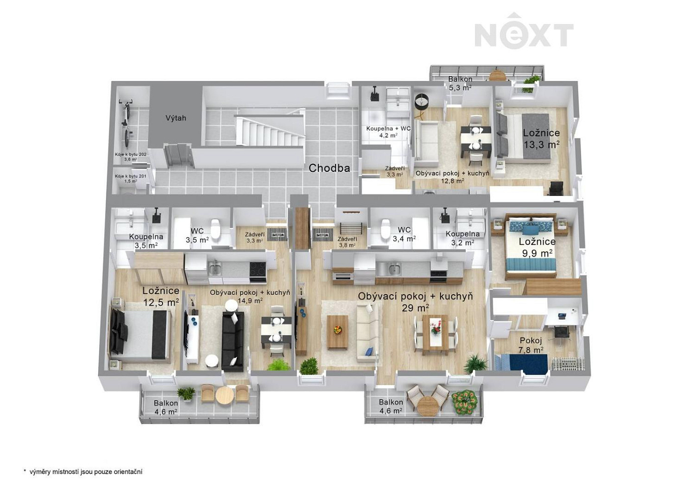 Prodej bytu 2+kk 36 m² – fotografie 2