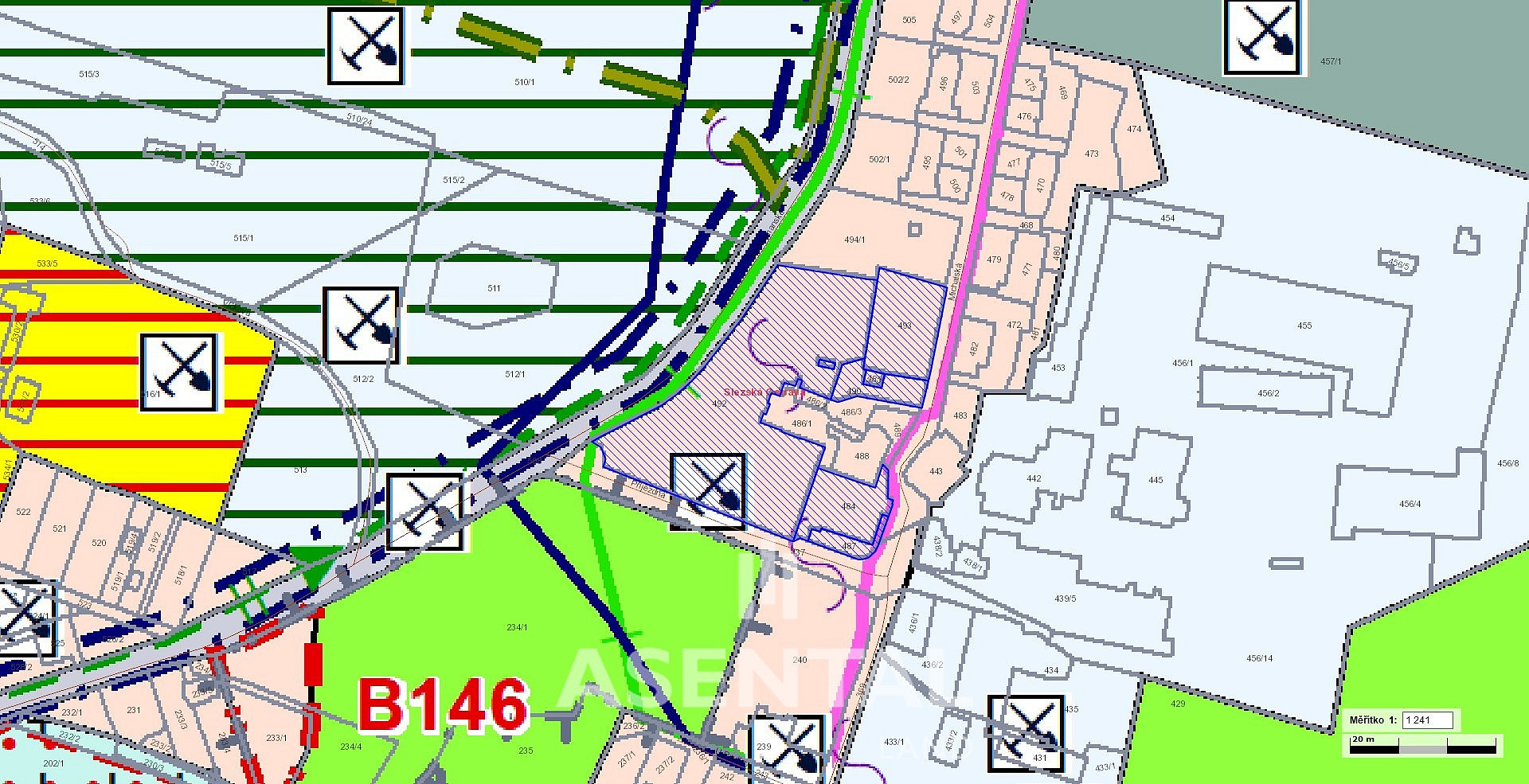 Prodej stavebního pozemku 8 784 m² – fotografie 2