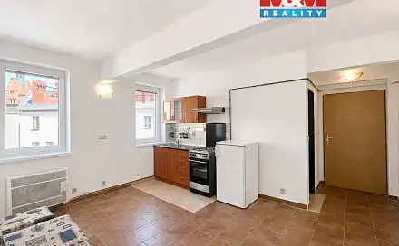 Pronájem bytu 1+kk 22 m², S. K. Neumanna, Ostrava - Moravská Ostrava