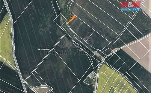 Prodej pole 168 m², Račice, okres Třebíč