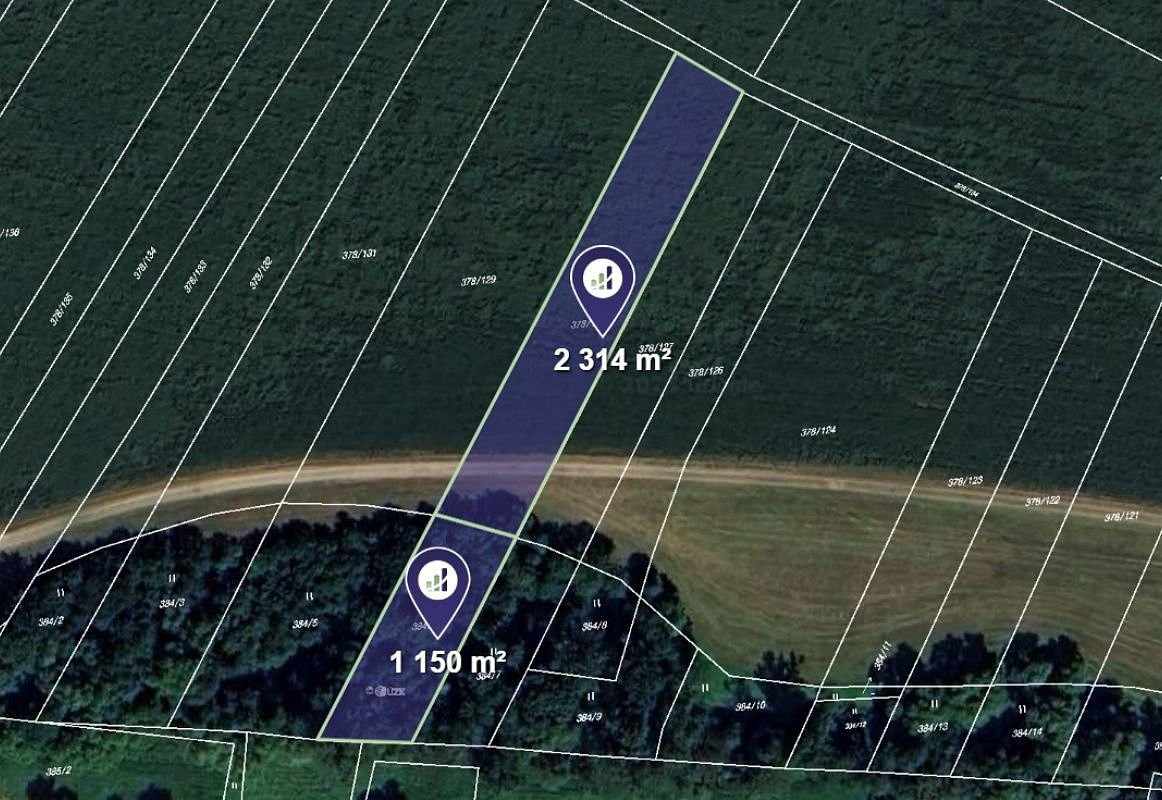 Prodej pole 3 464 m²