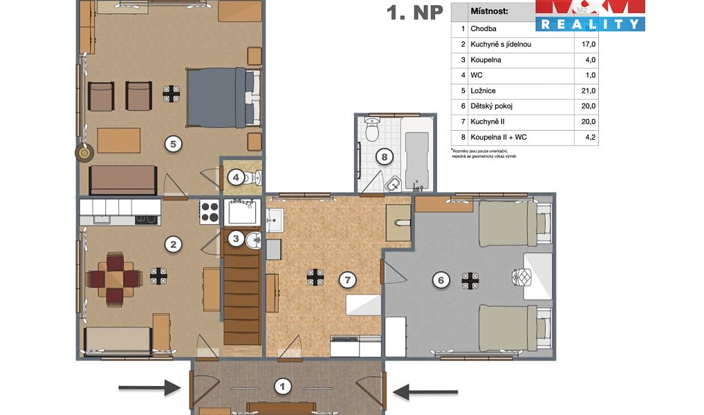 Prodej domu 170 m² s pozemkem 5 936 m², Sedlec-Prčice – náhled fotky 3