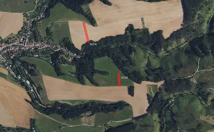 Prodej pole 4 772 m², Ráječko, okres Blansko