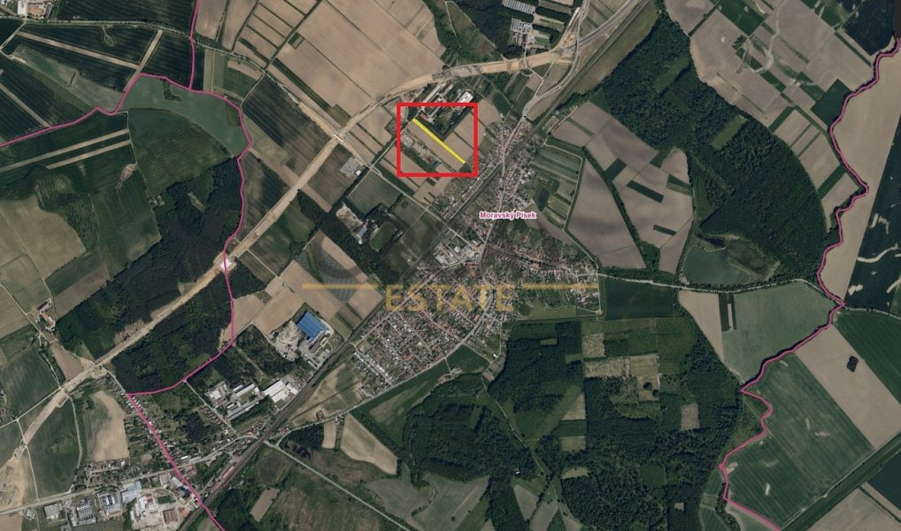 Prodej komerčního pozemku 1 525 m², Moravský Písek – náhled fotky 2