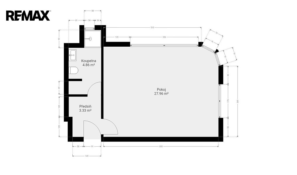Prodej bytu 1+kk 39 m², Praha – náhled fotky 5