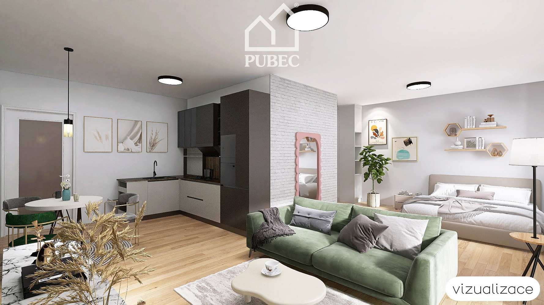 Prodej bytu 1+kk 50 m² – fotografie 2