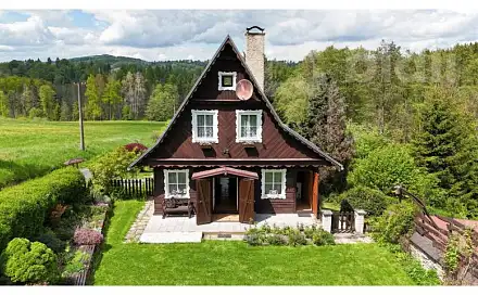 Prodej chaty/chalupy 83 m² s pozemkem 2 068 m², Krásná Lípa - Vlčí Hora, okres Děčín