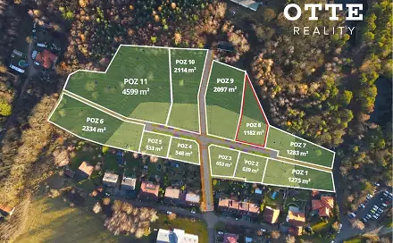 Prodej stavebního pozemku 1 182 m², Ve Višňovce, Štěnovice, okres Plzeň-Jih