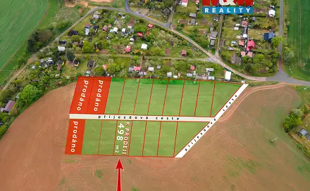 Prodej pole 498 m², Moravská Třebová, okres Svitavy