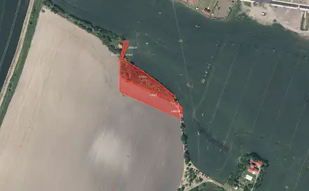 Prodej pole 3 441 m², Dobrovice, okres Mladá Boleslav
