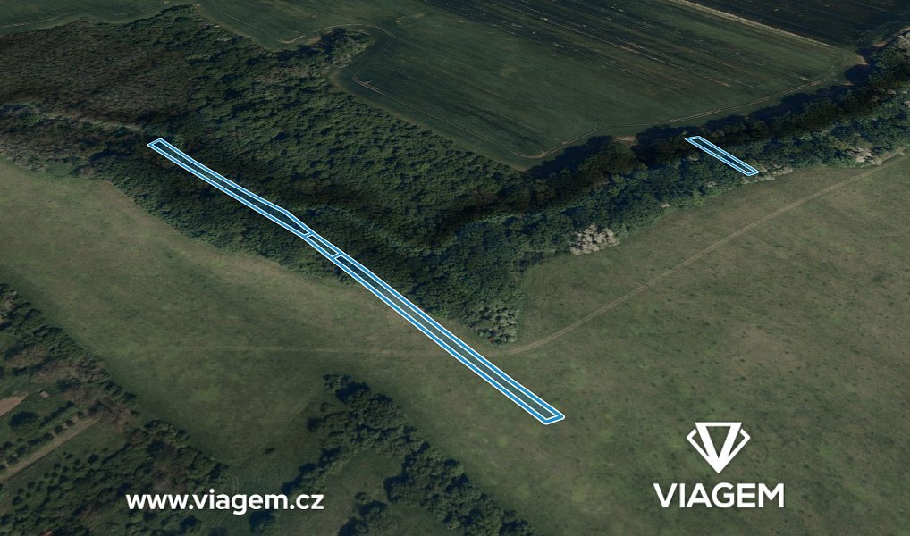 Prodej lesa 882 m², Popovice – náhled fotky 2