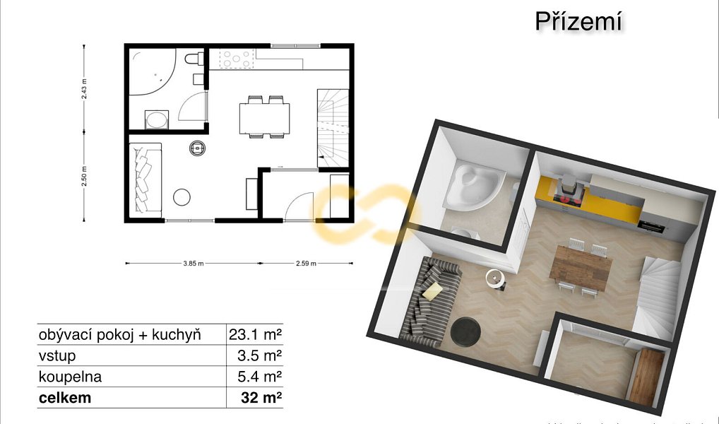 Prodej domu 60 m² s pozemkem 71 m², Předslavice – náhled fotky 5