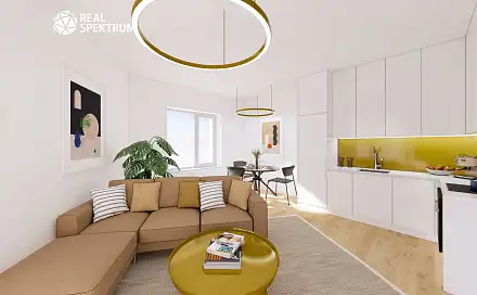 Prodej bytu 1+kk 38 m², Kuldova, Brno - Zábrdovice