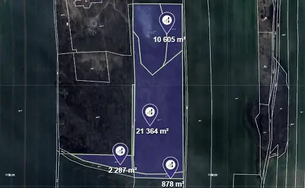 Prodej pozemku 35 134 m², Ostřešany, okres Pardubice