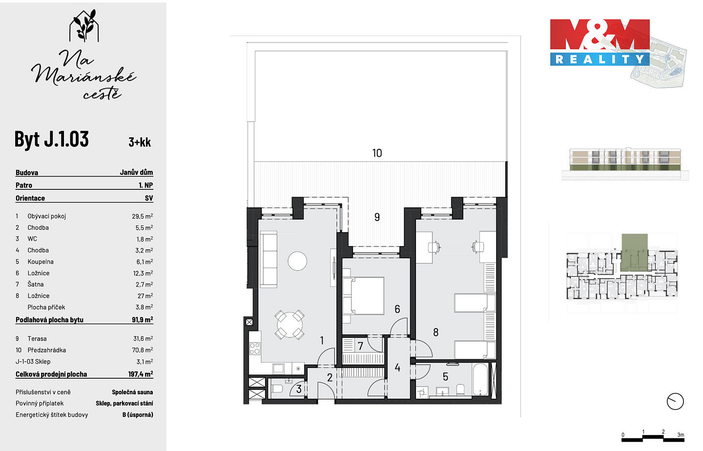 Prodej bytu 3+kk 92 m² — photo 3