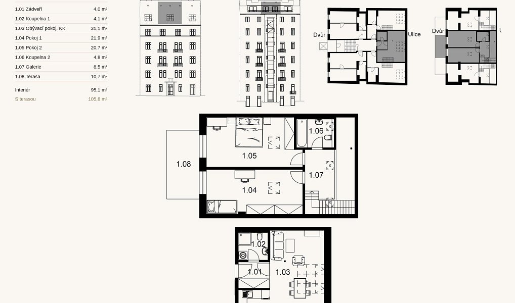 Prodej bytu 3+kk 97 m², Praha – náhled fotky 18