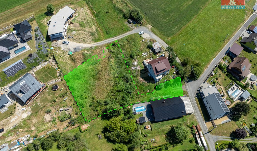 Prodej stavebního pozemku 1 853 m², Kateřinice – náhled fotky 9