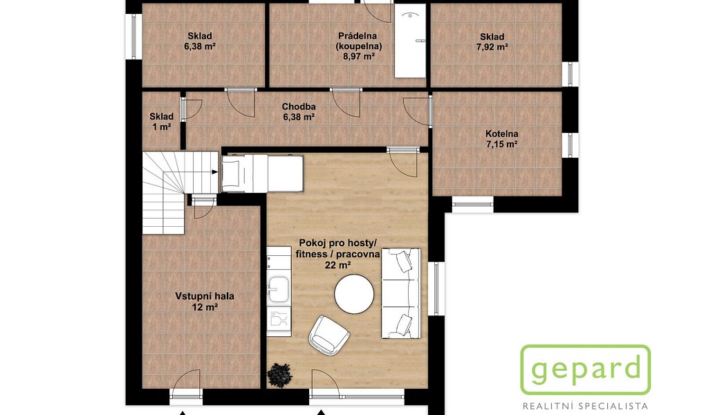 Prodej domu 204 m² s pozemkem 797 m², Sedlčany – náhled fotky 29