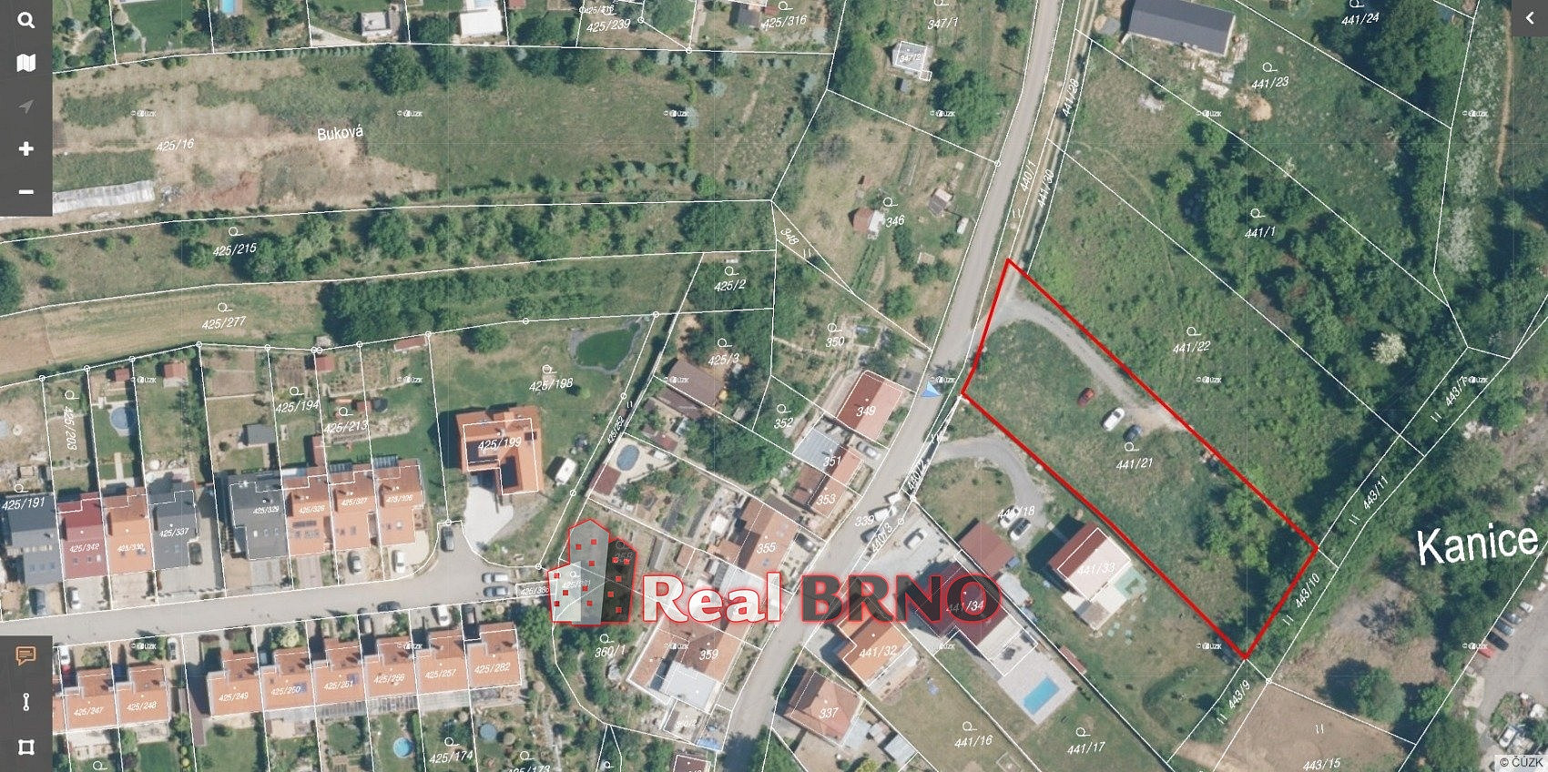 Prodej stavebního pozemku 1 928 m² – fotografie 2