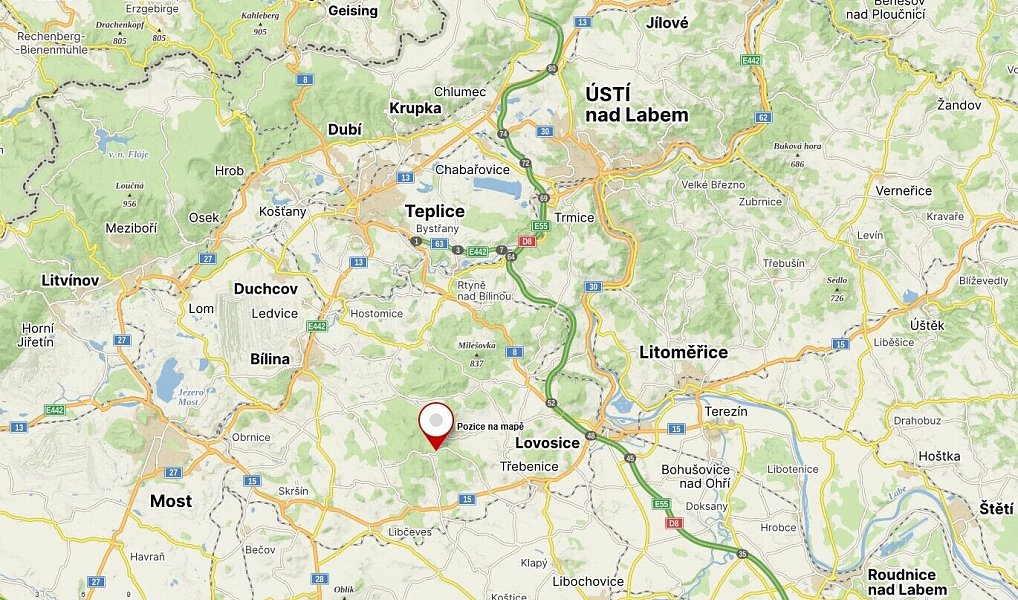 Prodej pozemku 576 m², Třebívlice – náhled fotky 6