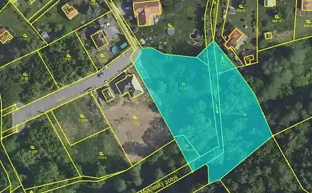 Prodej stavebního pozemku 4 987 m², Mnichovice, okres Praha-východ