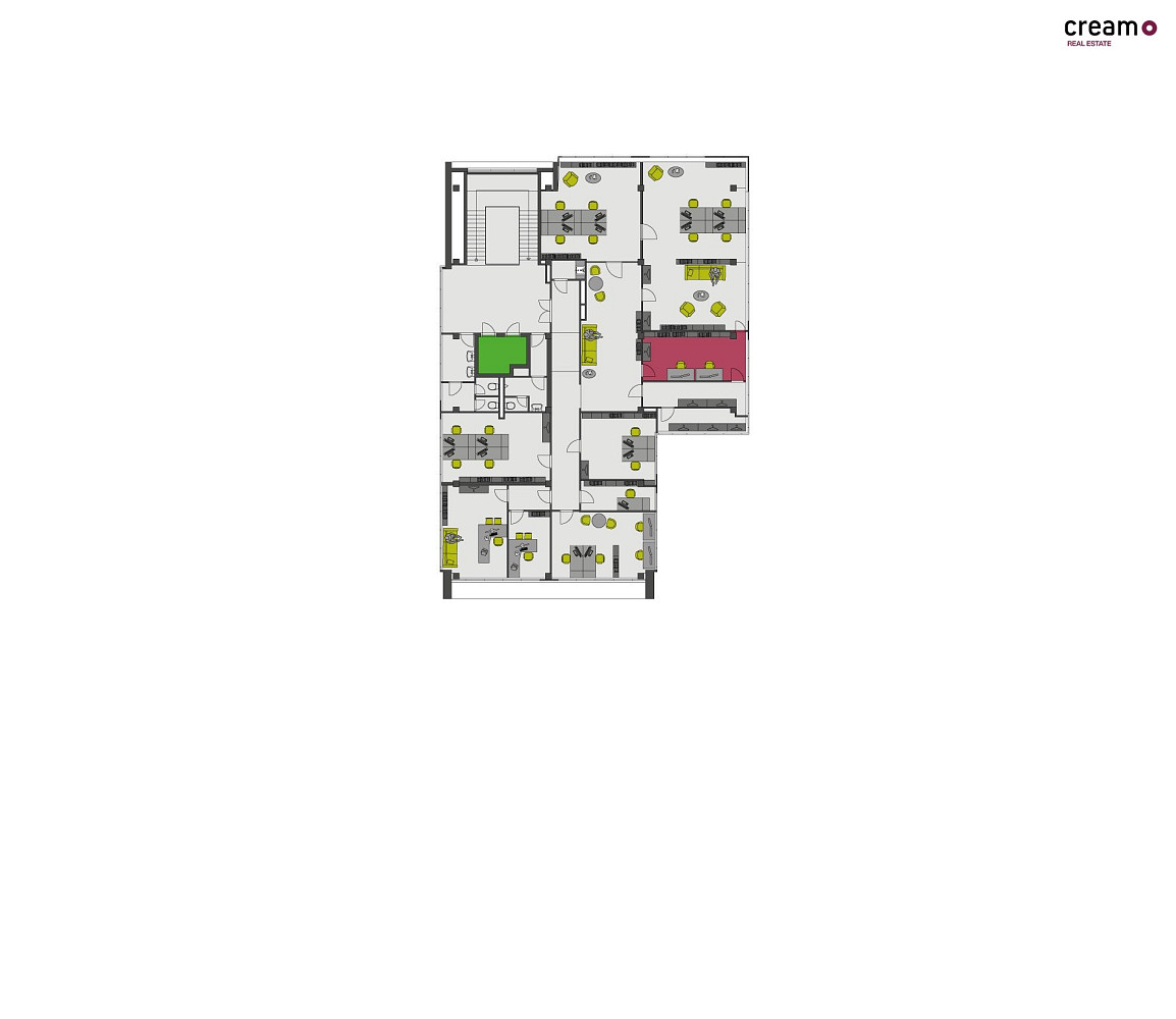 Pronájem kanceláře 21 m² – fotografie 3