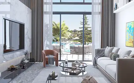 Prodej bytu 1+1 65 m², Trikomo, Kypr