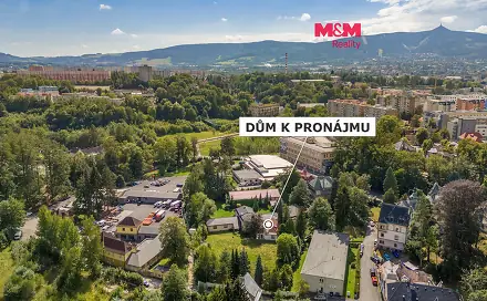 Pronájem domu 140 m² s pozemkem 2 500 m², Josefinino údolí, Liberec - Liberec V-Kristiánov